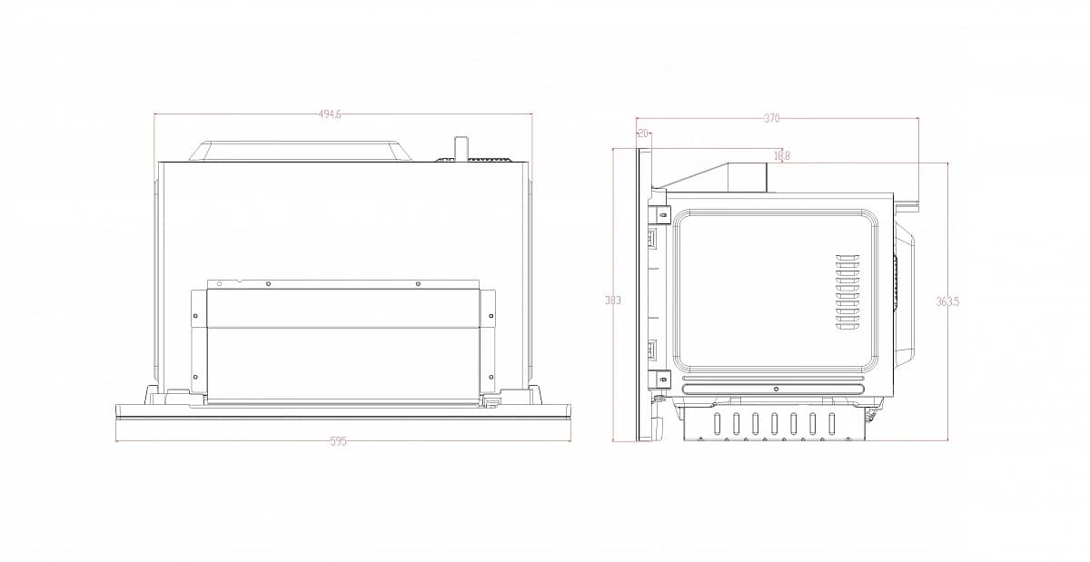Микроволновая печь KORTING Бежевый KMI 827 GB