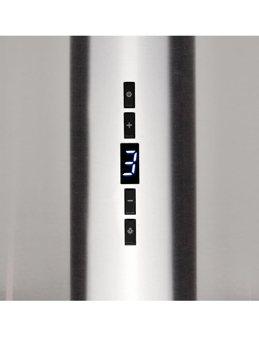 Вытяжка кухонная KONIGIN Нержавеющая сталь Pasio Inox/Black Glass