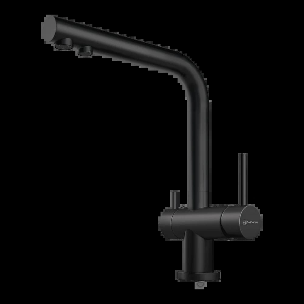 Смеситель OMOIKIRI Графитовый Nagano-GB