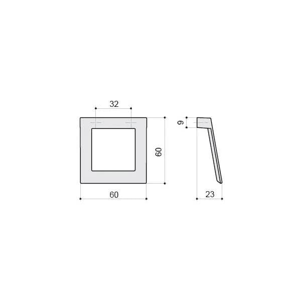 Ручка скоба MAKMART Хром глянцевый 8.1047.0032.40