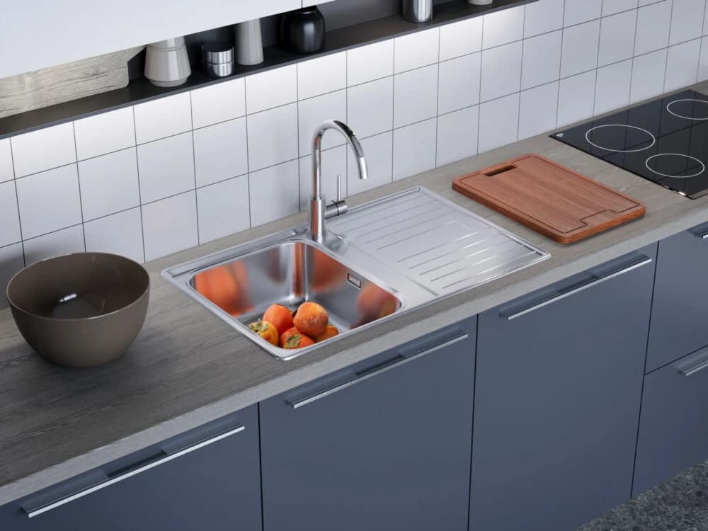 Смеситель OMOIKIRI Светлое золото Shinagawa-LG