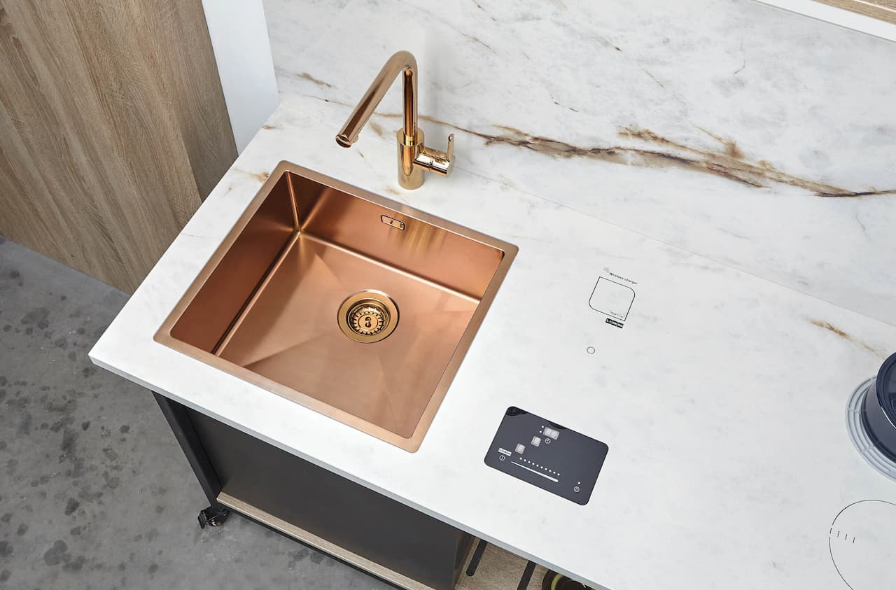 Мойка TOPZERO GOLD ROSE TNL 500 GOLD ROSE