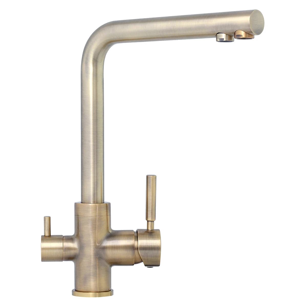 Смеситель с фильтром TOPZERO Бронза Alphons BR