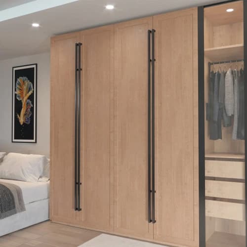 Ручка скоба MAKMART Черный бархат RS.TR.1492.9005