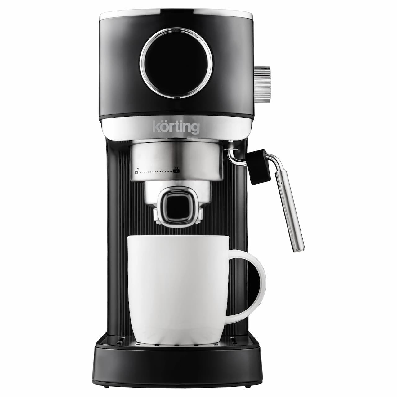 Кофеварка эспрессо KORTING Черный KCM 1002 EN