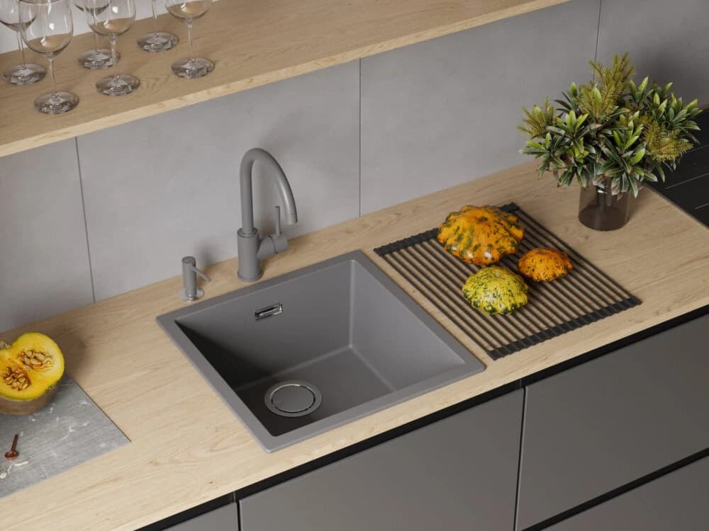 Мойка OMOIKIRI Графитовый Yamakawa 45-U/I-GB