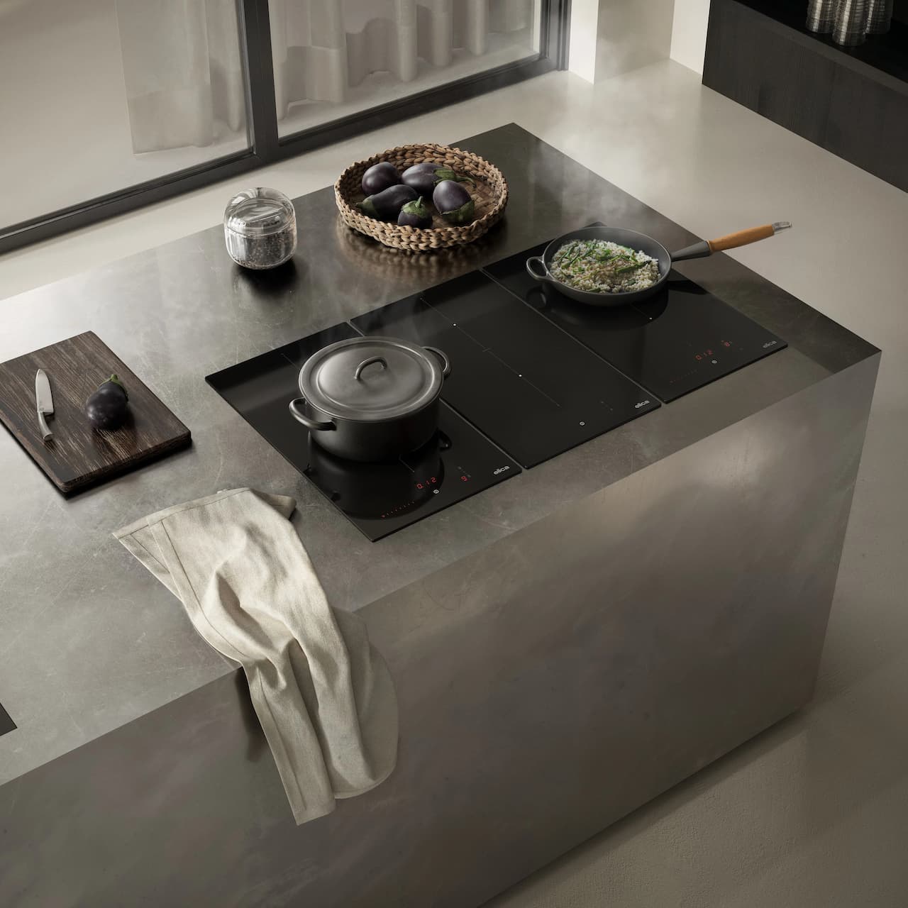 Варочная панель ELICA Черный RATIO 302 PLUS BL