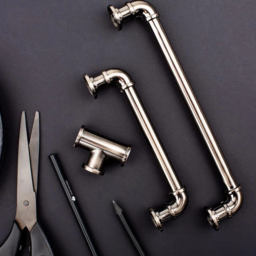 Ручка кнопка KERRON Никель темный K-4120 BBLN