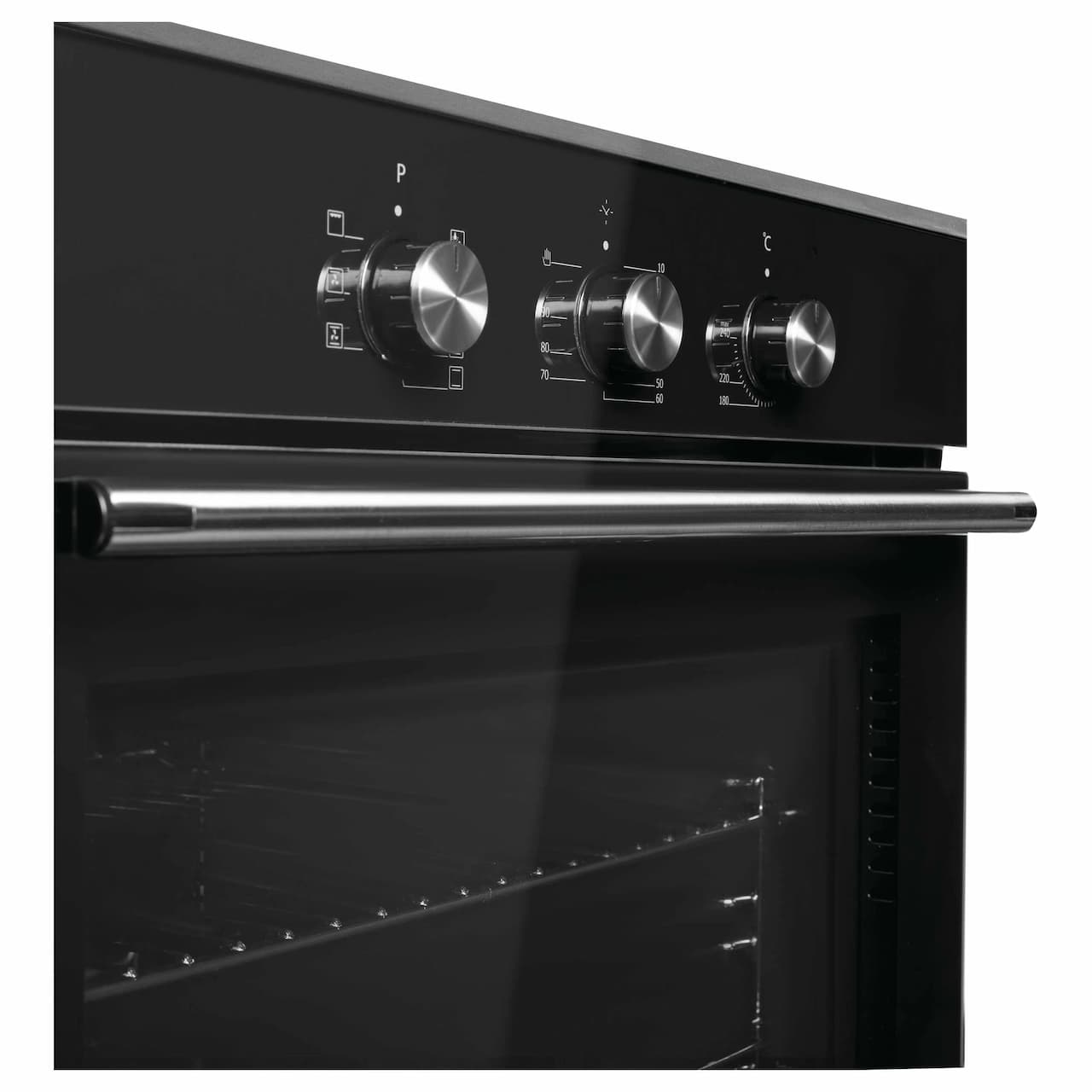 Духовой шкаф KORTING Черное стекло OKB 370 CMX