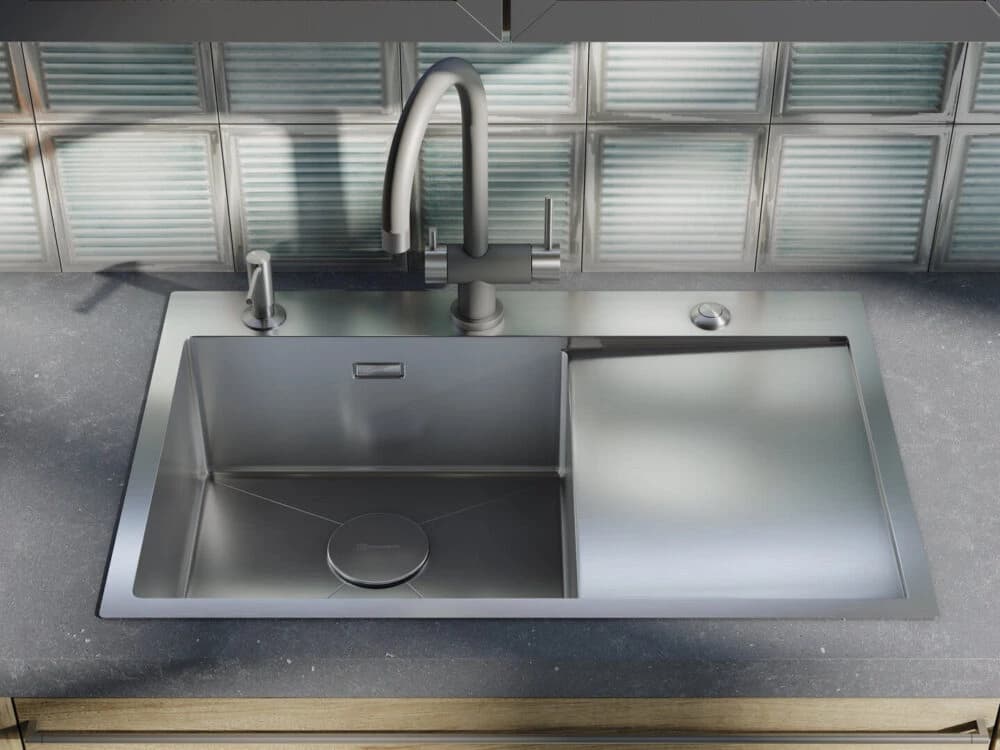 Дозатор для мыла OMOIKIRI Нержавеющая сталь OM-02-BN