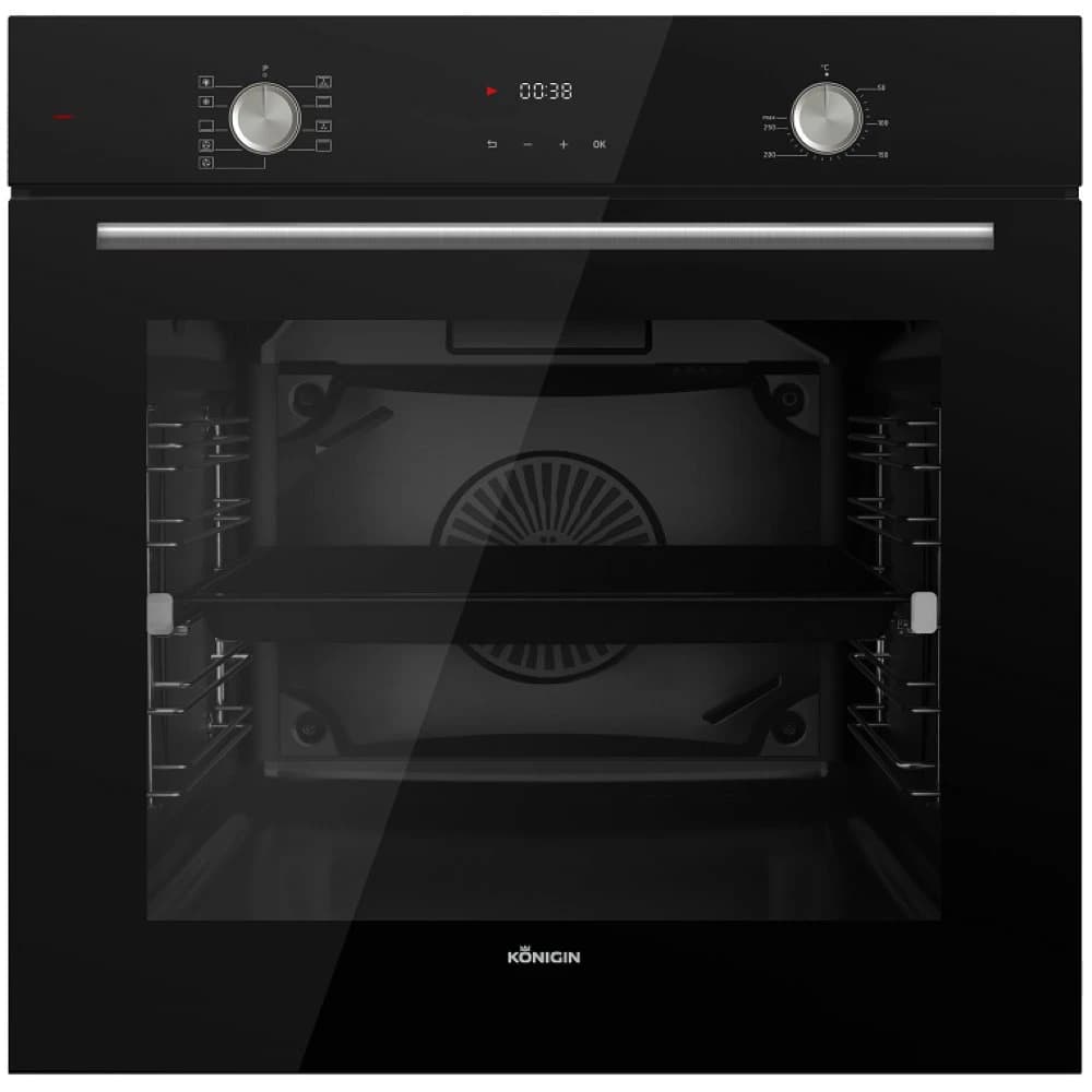 Духовой шкаф KONIGIN Черный Barberry 60 BK E9