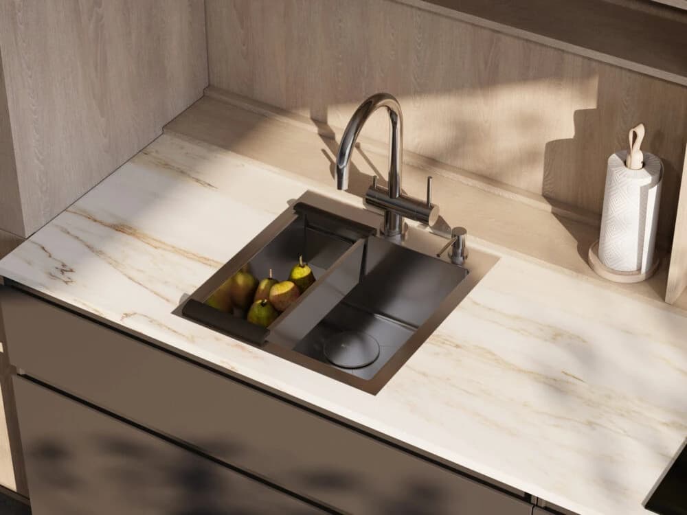 Смеситель OMOIKIRI Латунь Yamada-AB