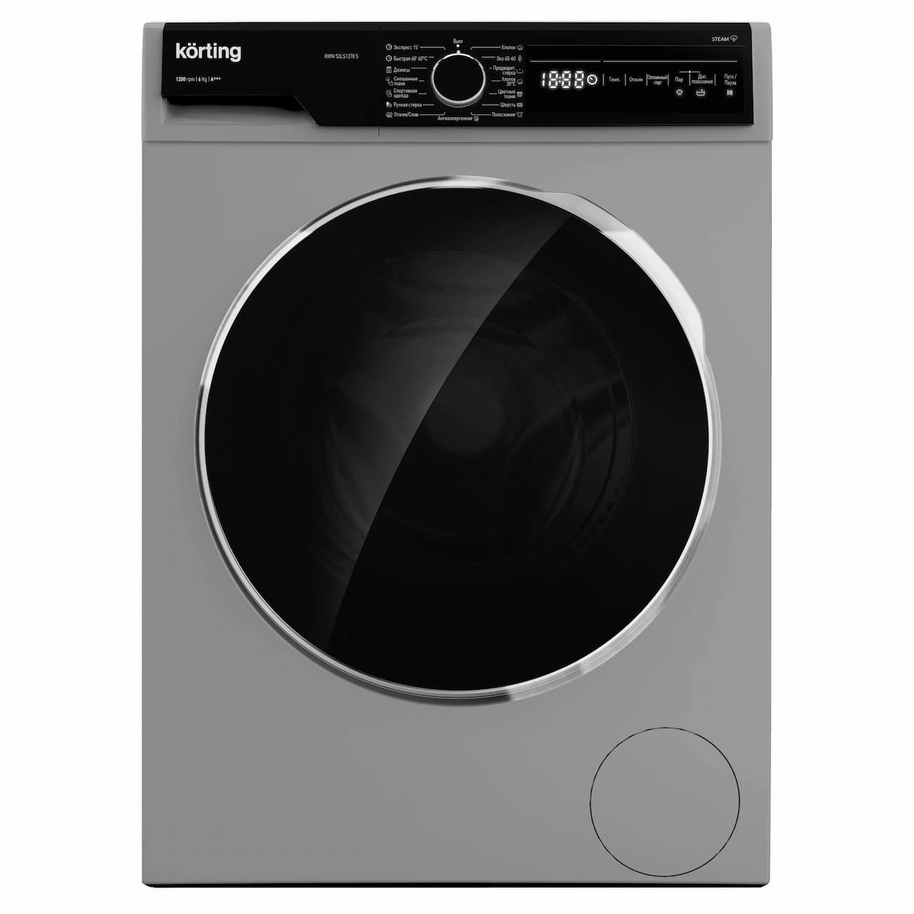 Стиральная машина KORTING Серебристый KWM 53LS1278 S