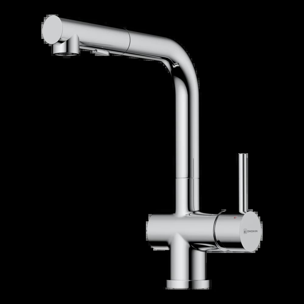 Смеситель OMOIKIRI Нержавеющая сталь Koriyama-SB