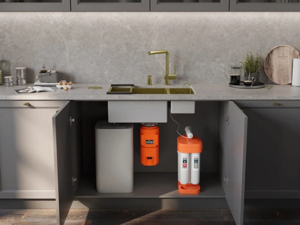 Смеситель OMOIKIRI Светлое золото Akashi-S-LG