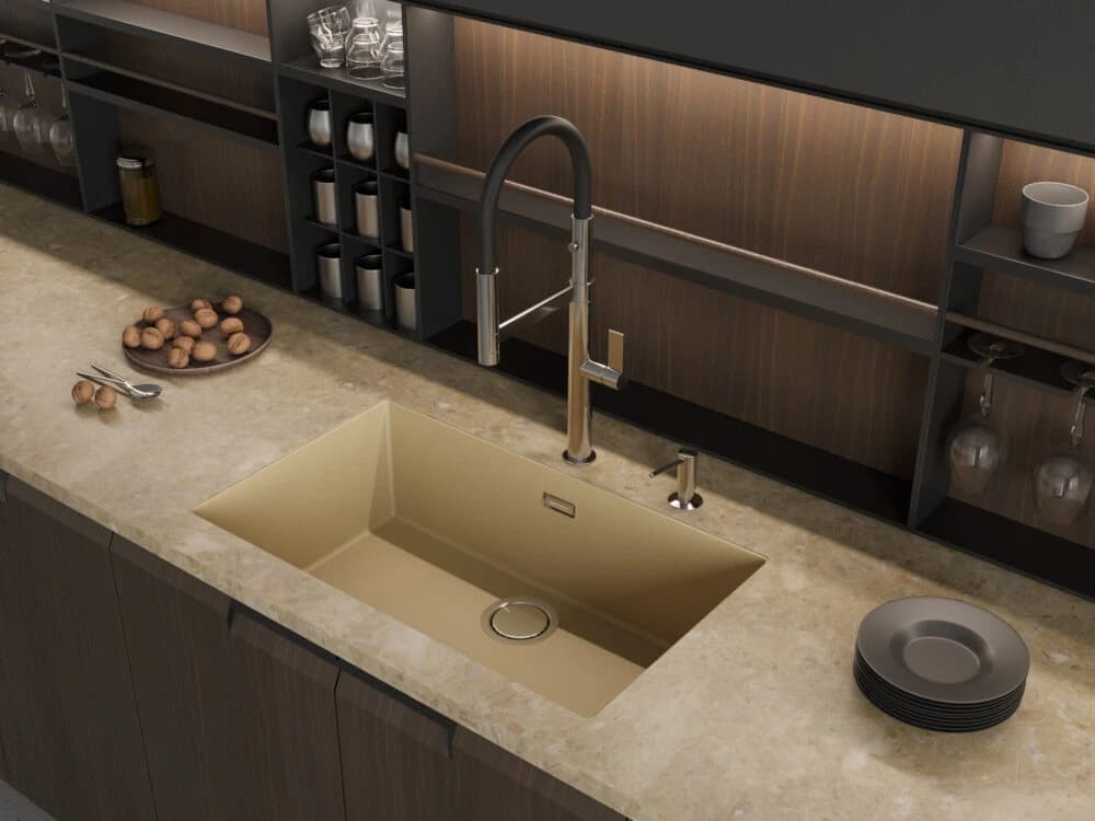 Смеситель OMOIKIRI Черный Osaka BN-BL