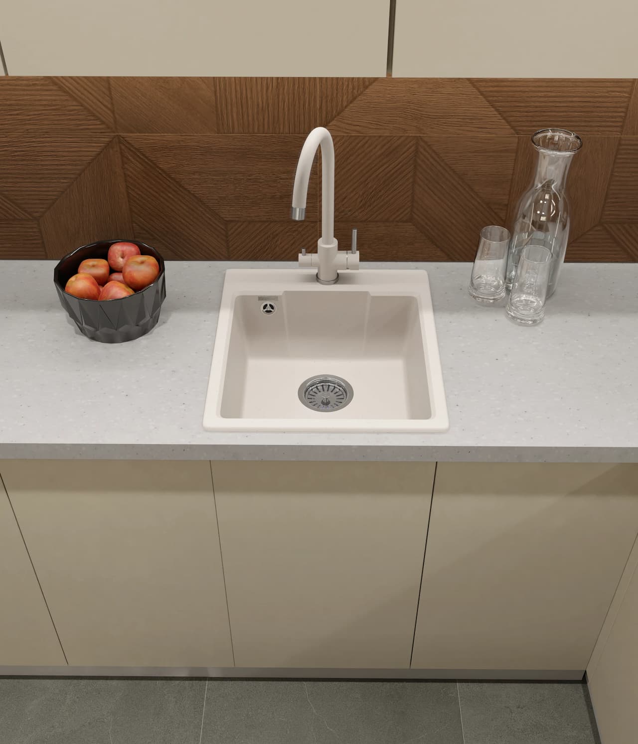 Мойка GRANFEST URBAN Черный URBAN 644