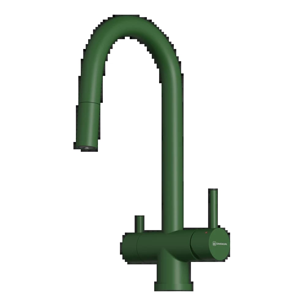 Смеситель OMOIKIRI Royal green Akita-S-RG