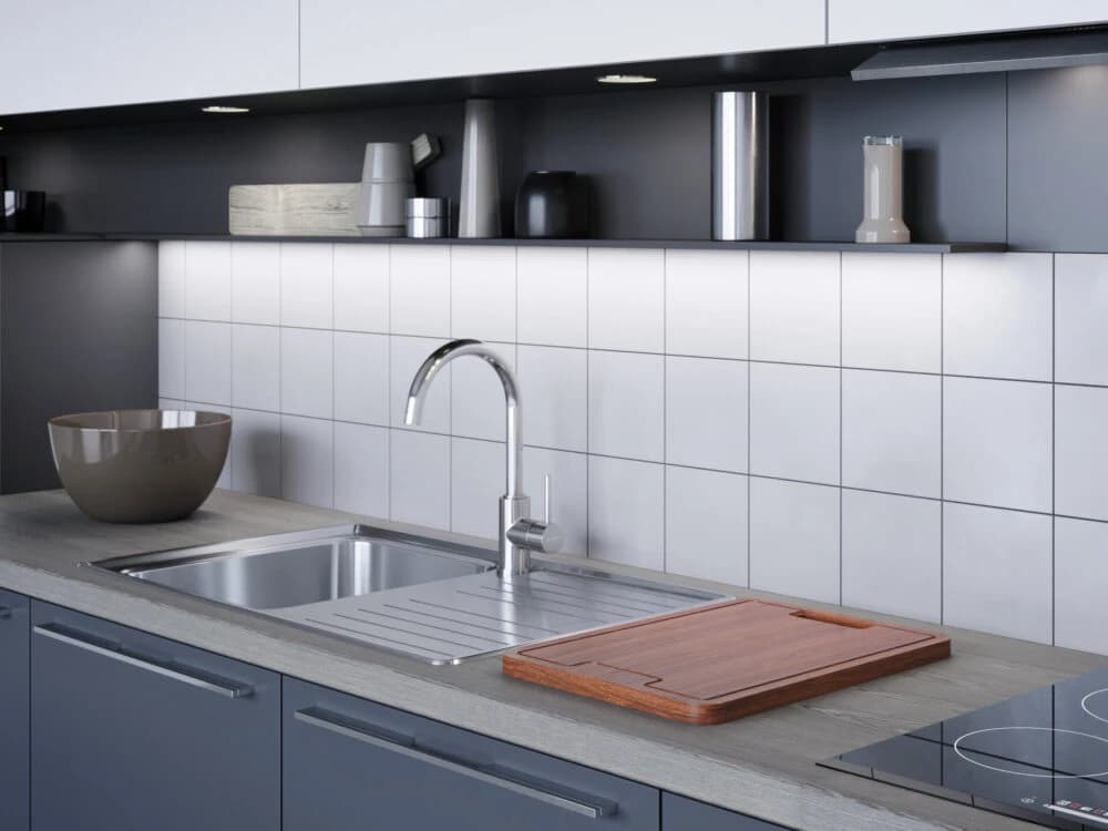 Смеситель OMOIKIRI Светлое золото Shinagawa-LG