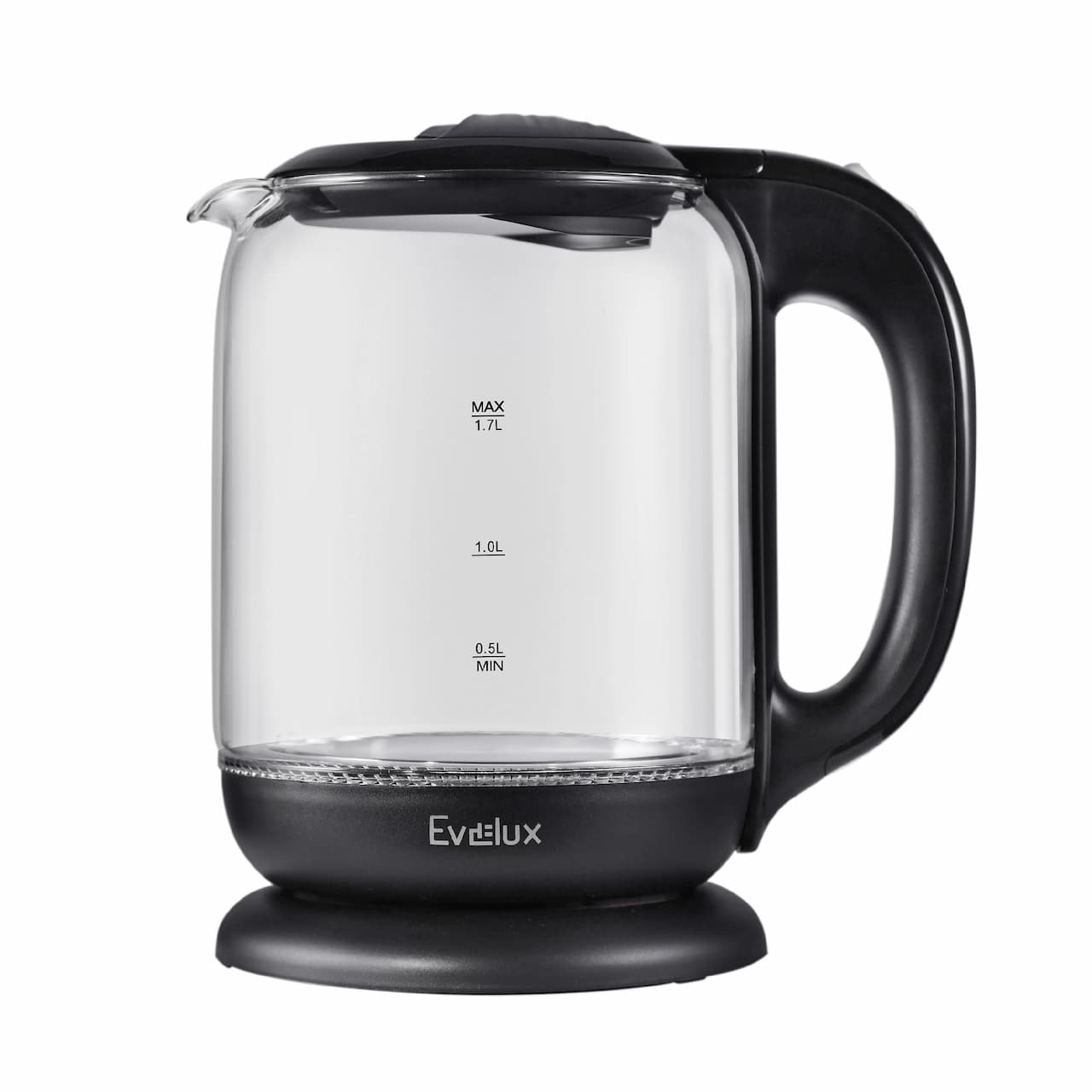 Чайник 1.7 л EVELUX Черный EWK 0902 G