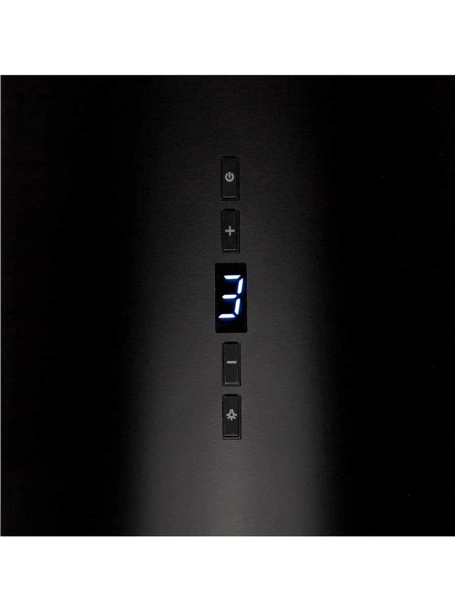 Вытяжка кухонная KONIGIN Черный Ester Black/Black Glass