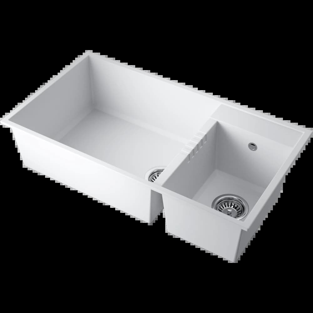 Мойка OMOIKIRI Белый Tedori 85-2-U-WH