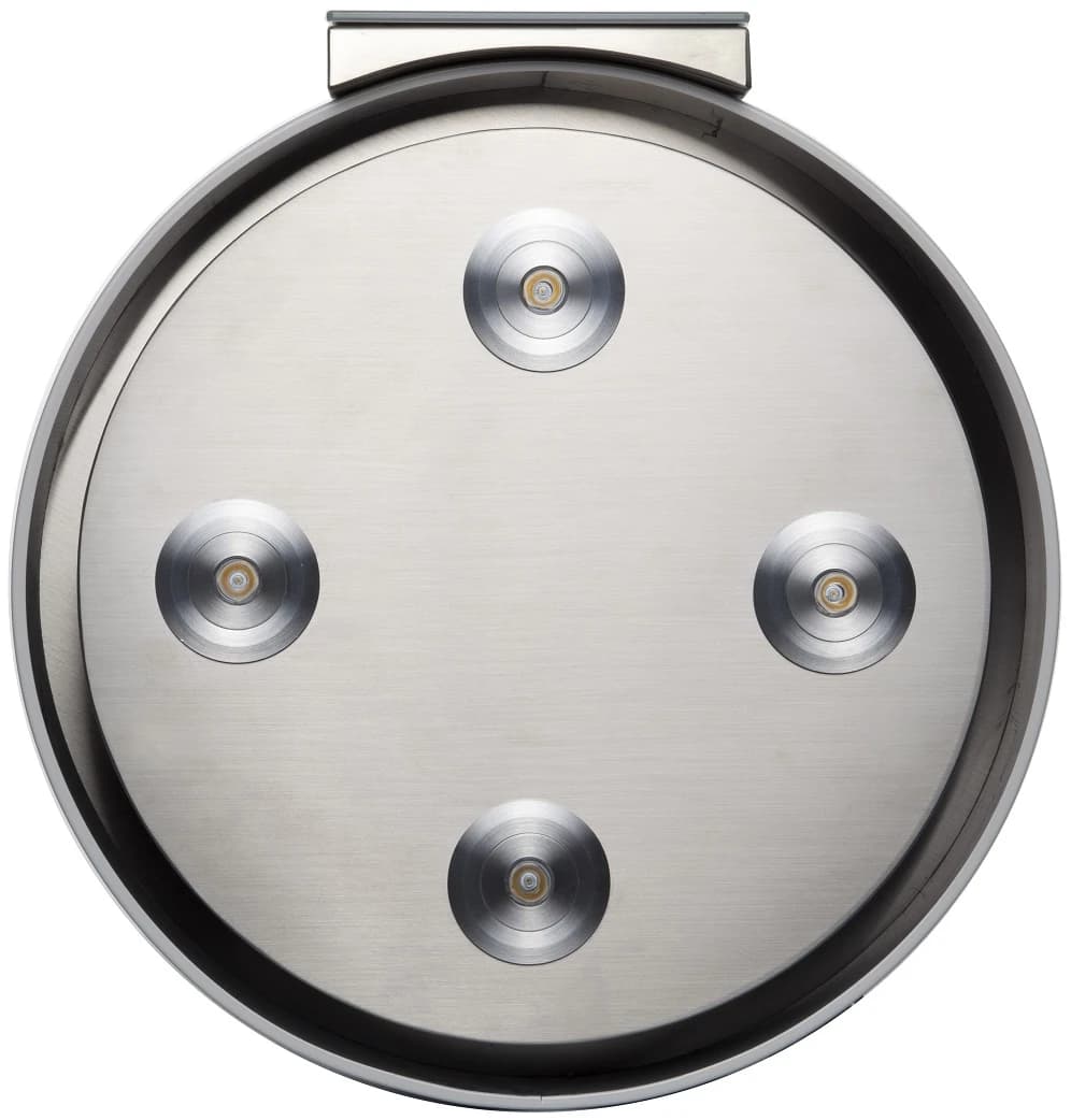 Вытяжка островная KONIGIN Белое стекло Equilibrium White Glass