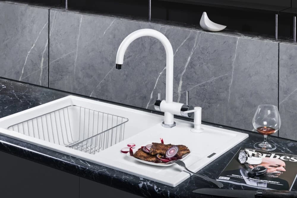 Мойка OMOIKIRI Черный Sumi 86-BL