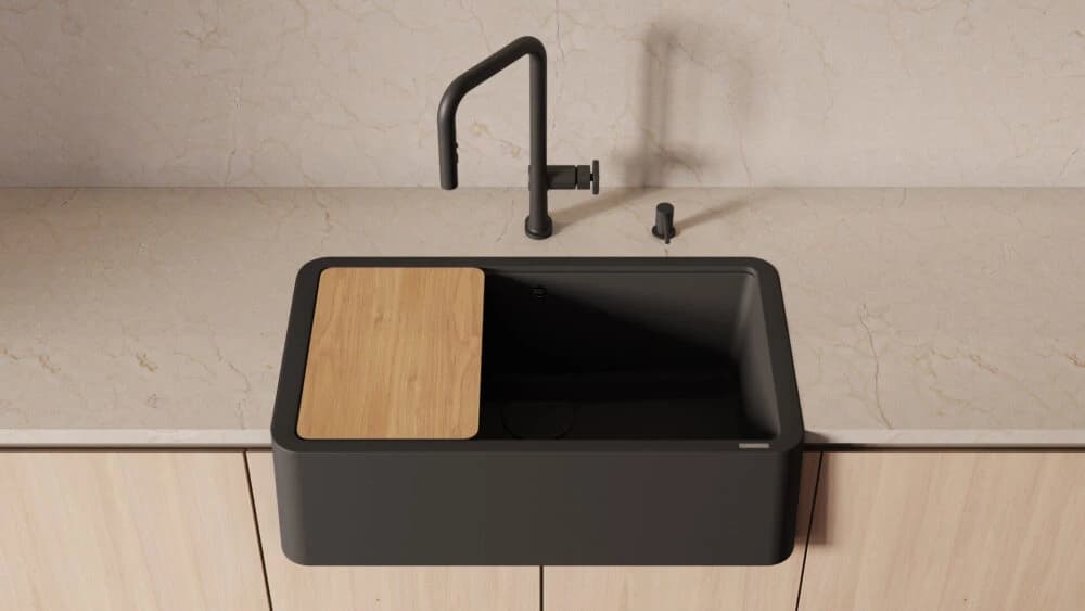 Дозатор для мыла OMOIKIRI Черный OM-03 BL