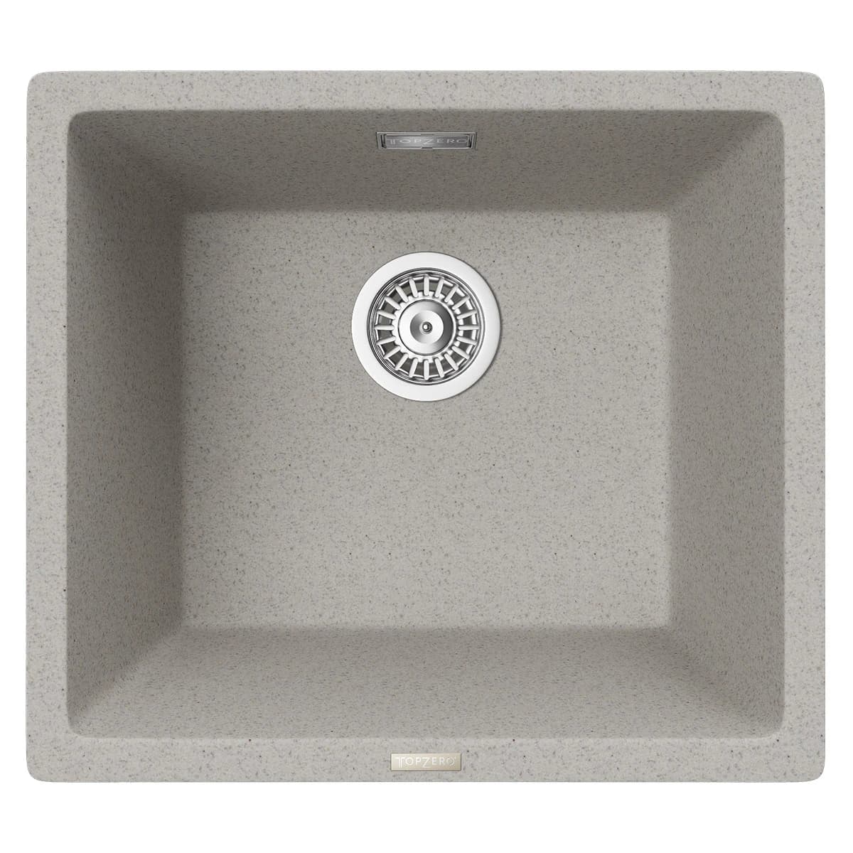 Мойка TOPZERO Smoky blue Gisele 457.406-47