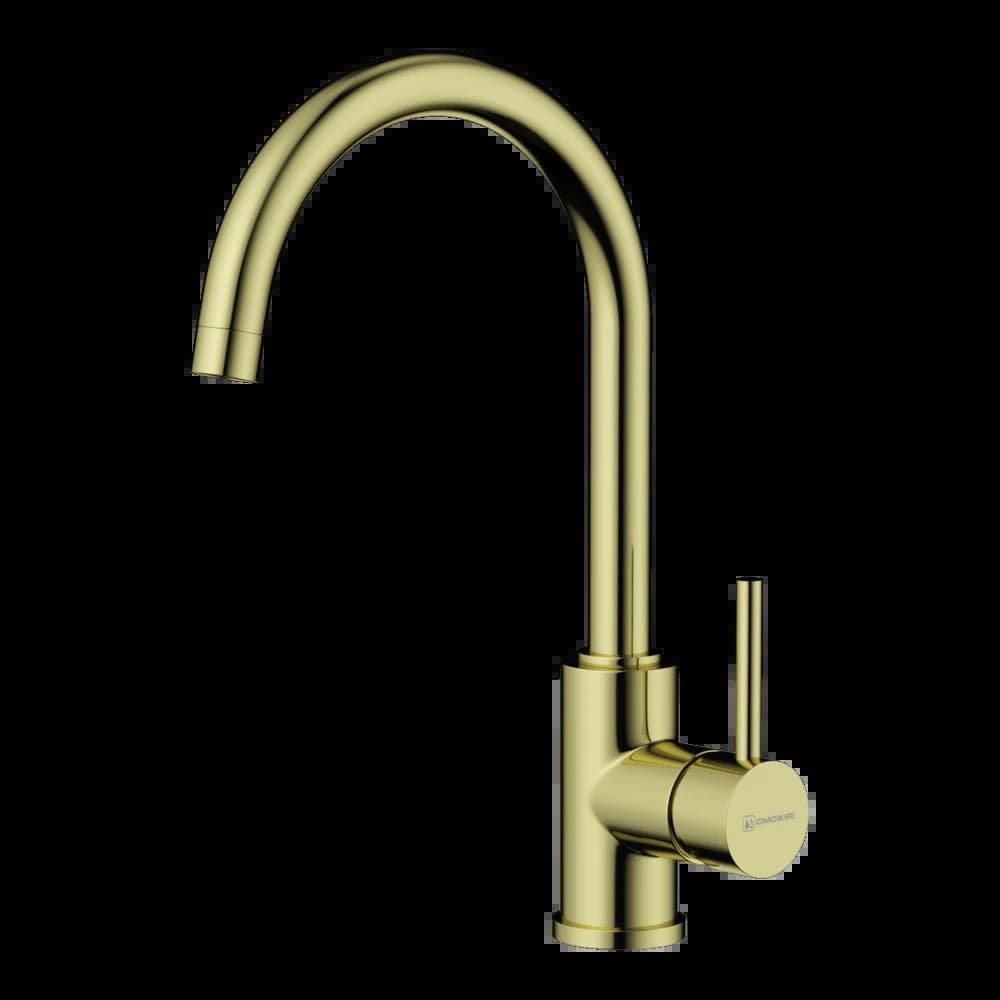 Смеситель OMOIKIRI Светлое золото Shinagawa-LG