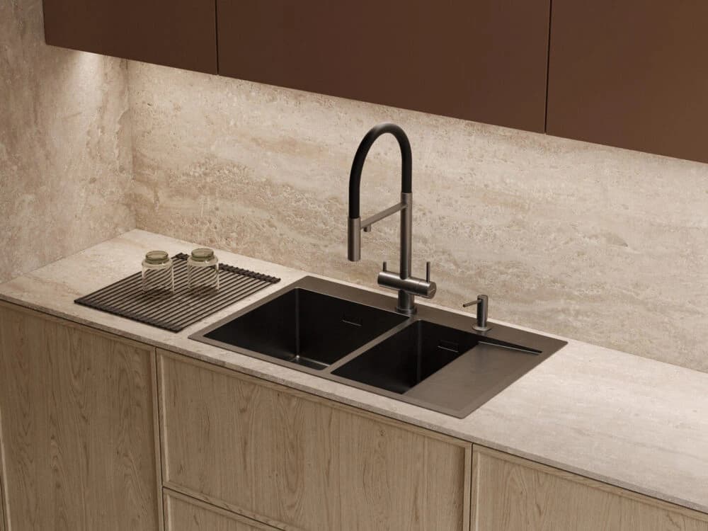 Дозатор для мыла OMOIKIRI Нержавеющая сталь OM-02-BN