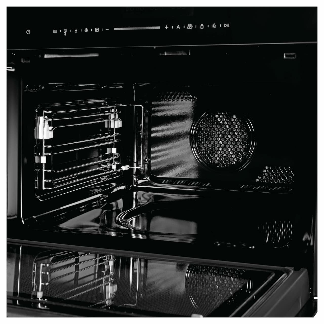 Духовой шкаф с СВЧ KORTING Черный OKB 3250 GNBX MW