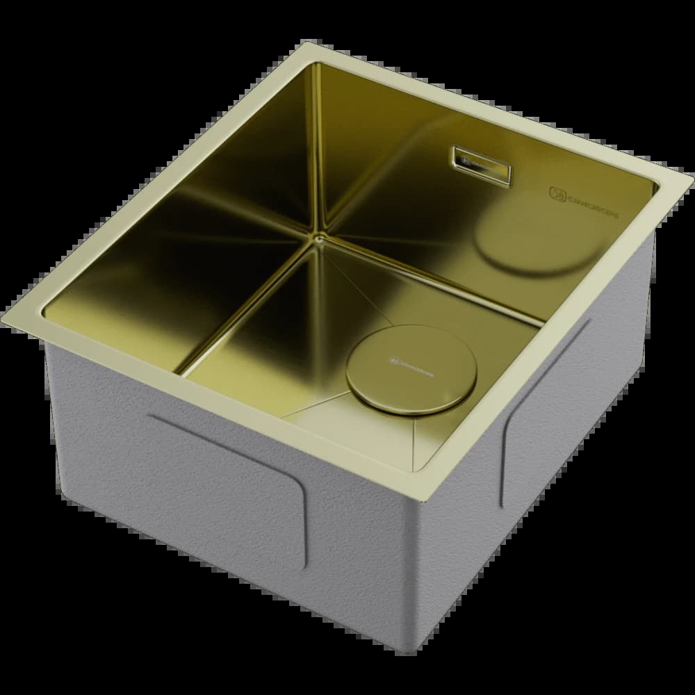 Мойка OMOIKIRI Светлое золото Taki 38-U/IF-LG