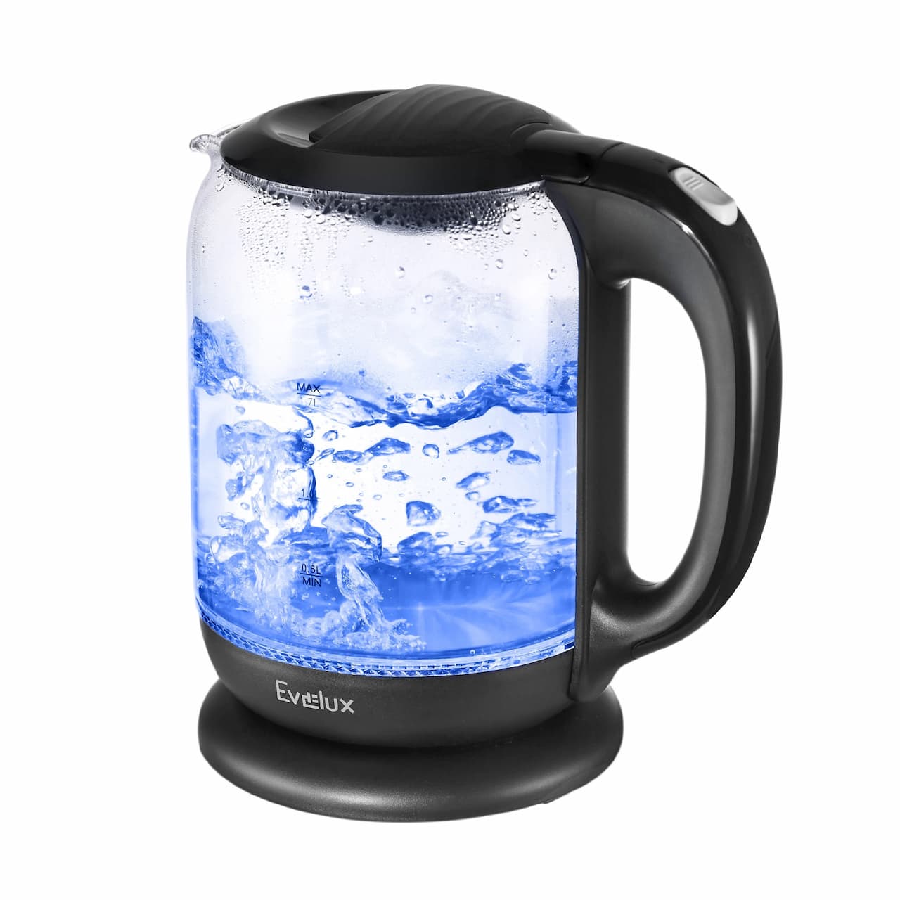 Чайник 1.7 л EVELUX Черный EWK 0902 G