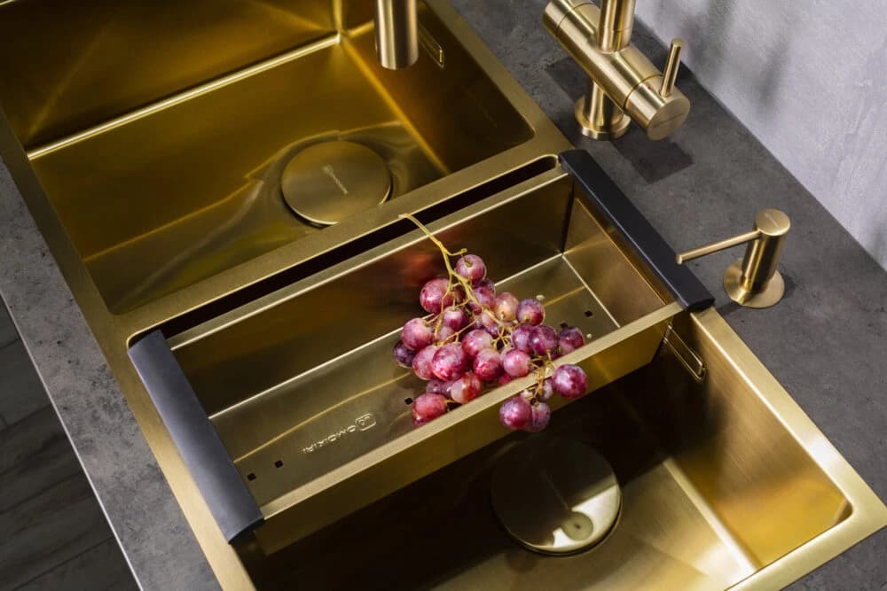 Мойка OMOIKIRI Вороненая сталь Taki 86-2-GM