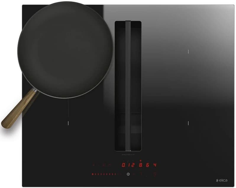 Варочная панель с вытяжкой ELICA Черный NIKOLATESLA FIT BL/A/60