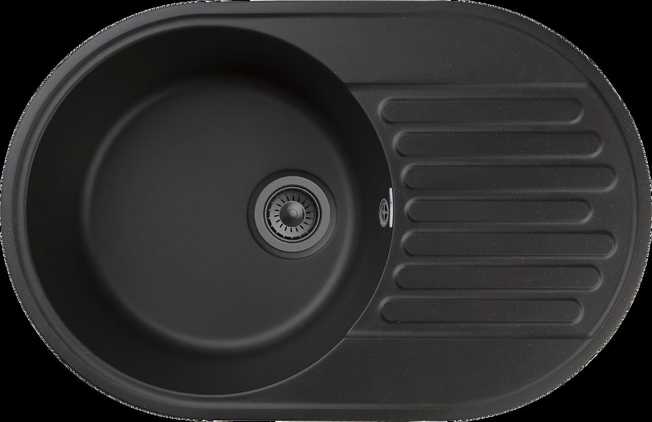 Мойка Granfest Quarz Черный Z-18