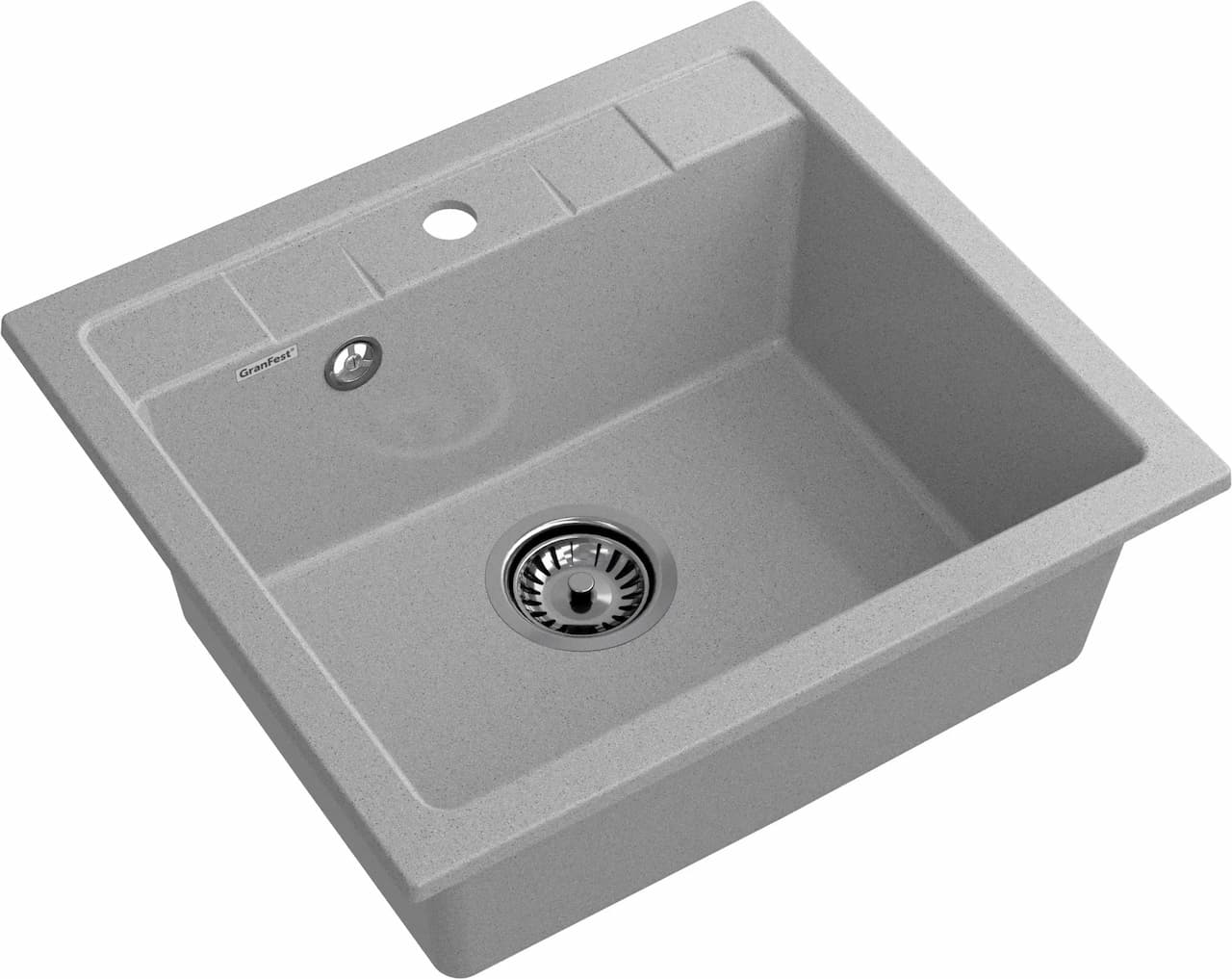 Мойка GRANFEST Серый Quadro Q-561