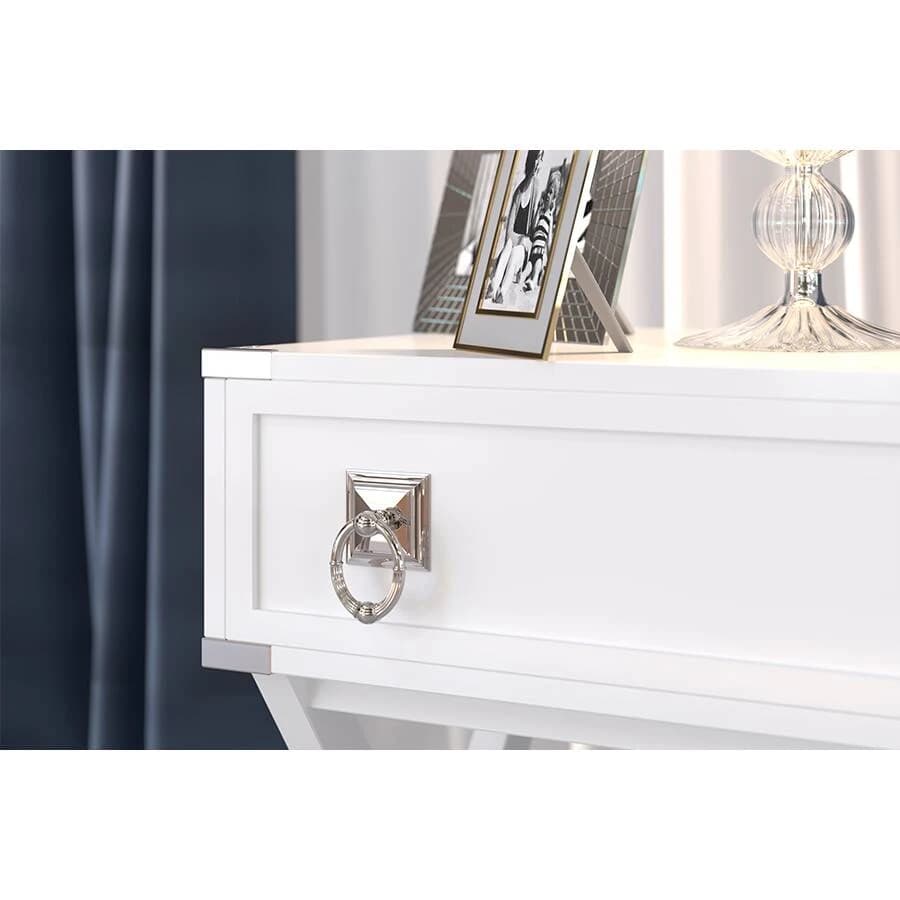 Ручка мебельная MAKMART Никель глянец SY3040 0050 PN