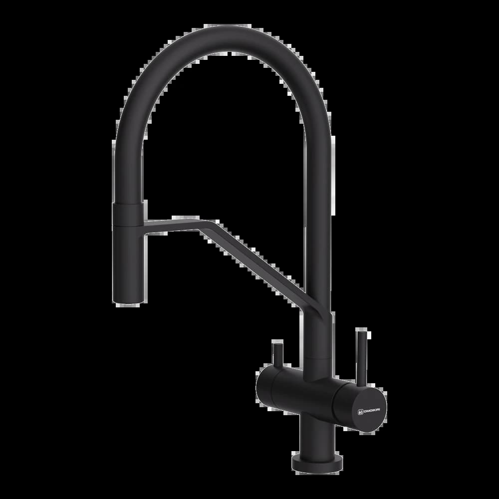 Смеситель с фильтром OMOIKIRI Графит Akeno GB