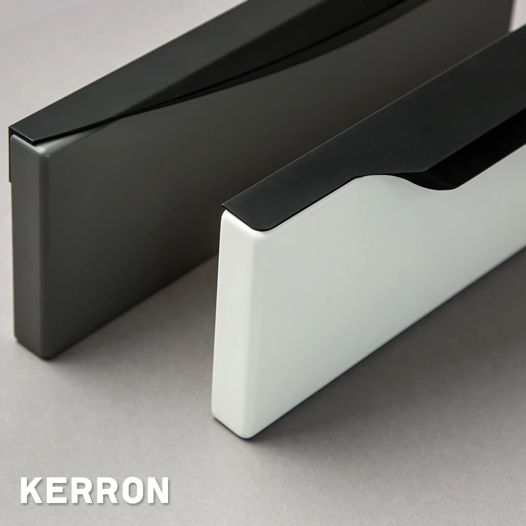 Ручка торцевая KERRON Черный матовый RT-004-600 BL