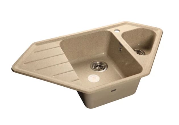 Мойка GRANFEST Песочный Corner GF-C950E (УЦЕНКА)