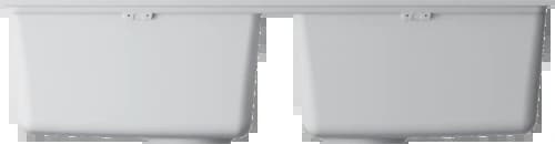 Мойка OMOIKIRI Белый Kitagawa 83-2-U-WH