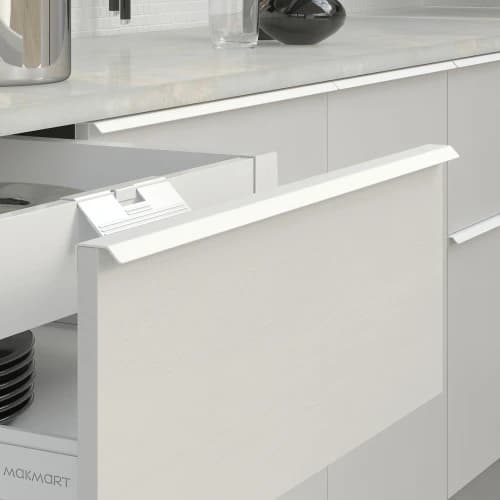 Ручка профиль MAKMART Белый RT.01.396.9016