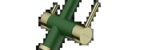 Смеситель OMOIKIRI Royal green Nagano-RG-LG
