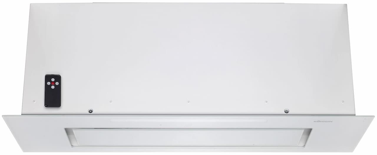 Вытяжка кухонная KONIGIN Белый Navi White Glass 90