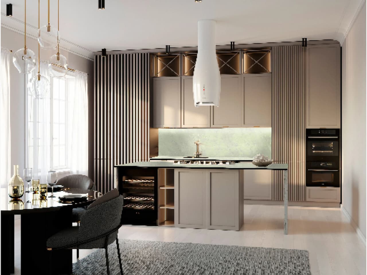 Компакт-плита КЕДР 3050х605х4 мм 6331