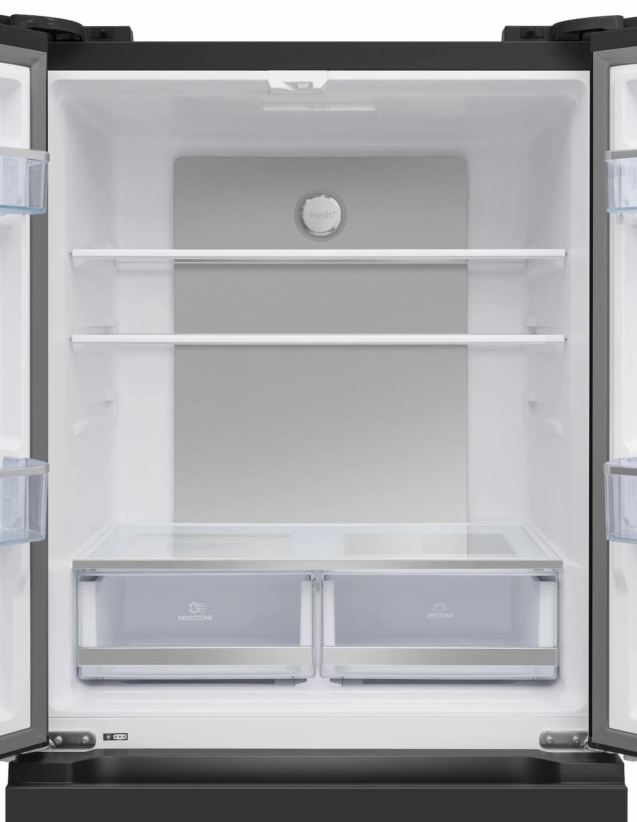 Холодильник отдельностоящий MEFERI Черный MFR83BLACK IX TOTAL NO FROST FRENCH DOOR COMFORT
