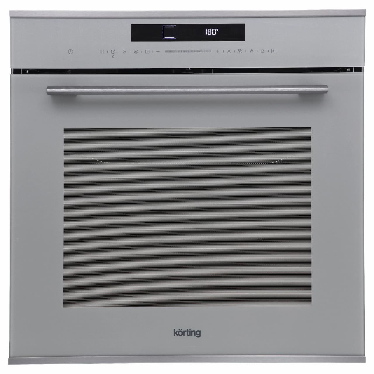 Духовой шкаф с СВЧ KORTING Серое стекло OKB 1340 GBXGr MW